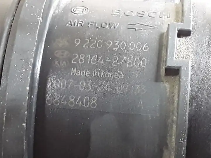 Hyundai Santa Fe (2005 - 2009) 2816427800 Датчик массового расхода воздуха — фото 4