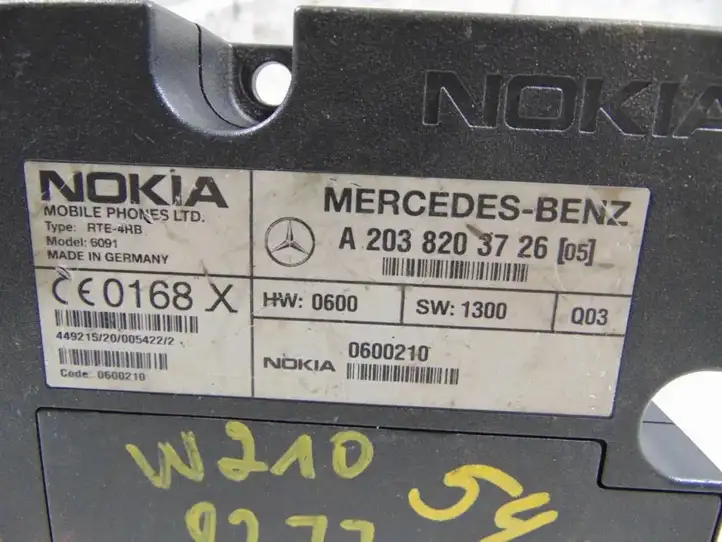 Mercedes-Benz E W210 (1995 - 2002) A2038207026 Блок GSM — фото 6