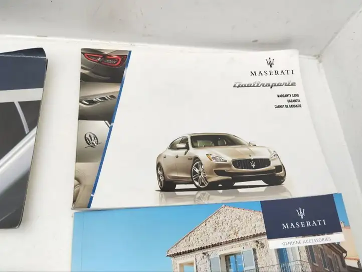 Maserati Quattroporte (2012 - 2016) Сервисная книжка — фото 4