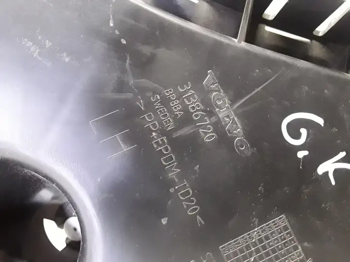Volvo S60 (2010 - 2013) 31386720 Кронштейн заднего бампера — фото 2
