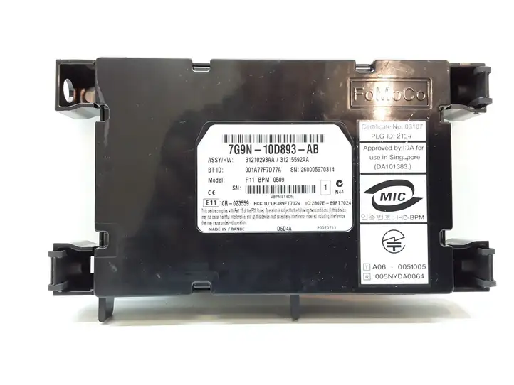 Volvo XC70 (2007 - 2013) 7G9N10D893AB Bluetooth модуль — фото 1