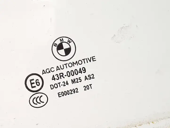 BMW 5 F10 F11 (2009 - 2016) 43R00049 Стекло задней двери — фото 2