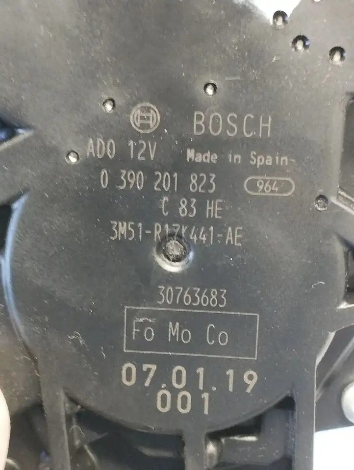 Ford S-MAX (2006 - 2010) 0390201823 Двигатель стеклоочистителя заднего стекла — фото 3