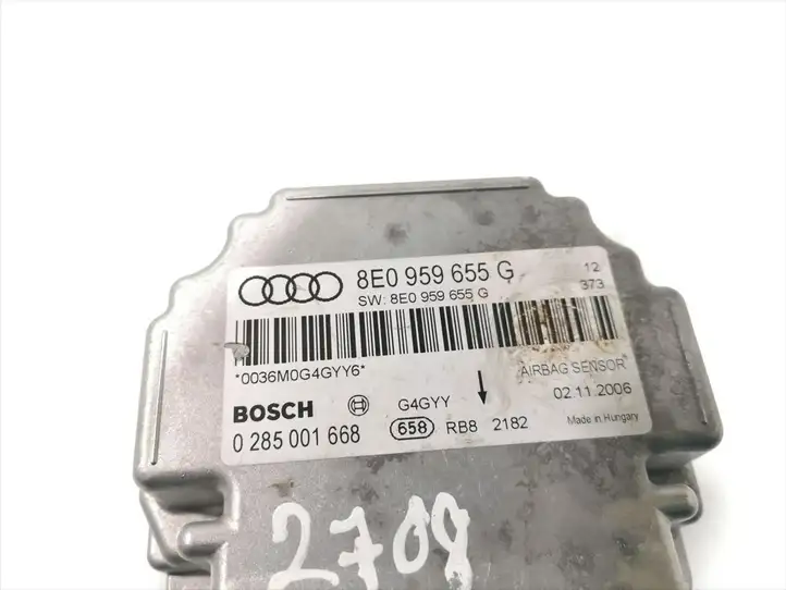 Audi A4 S4 B7 8E 8H (2004 - 2009) 8E0959655G Блок управления SRS — фото 4