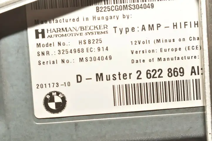 BMW i3 (2013 - ) 65139285272 Комплект аудиосистемы — фото 15