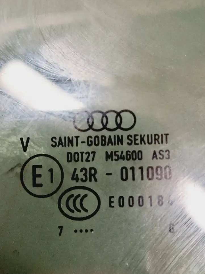 Audi A4 S4 B9 (2015 - 2019) 43R011090 Стекло задней двери — фото 6