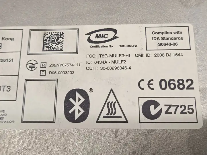 BMW 5 F10 F11 (2009 - 2016) 68296346 Bluetooth модуль — фото 2