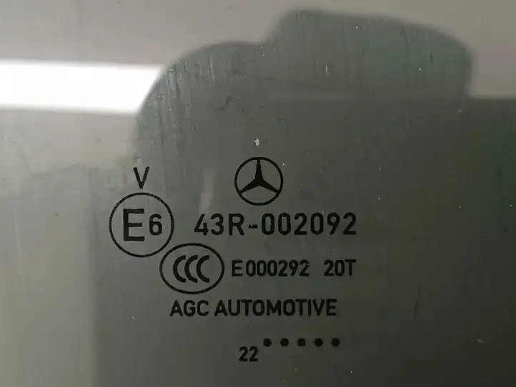Mercedes-Benz C W206 (2021 - ) 43R002092 Стекло задней двери — фото 2