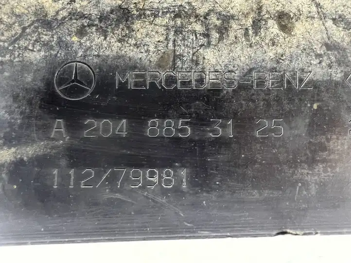 Mercedes-Benz C W204 (2007 - 2014) A2048853125 Нижняя часть переднего бампера — фото 2