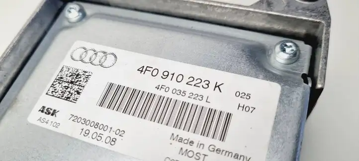 Audi A6 S6 C6 4F (2008 - 2011) 4F0910223K Усилитель звука — фото 6