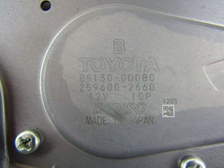 851300D080 Toyota Yaris Galinio stiklo valytuvo varikliukas