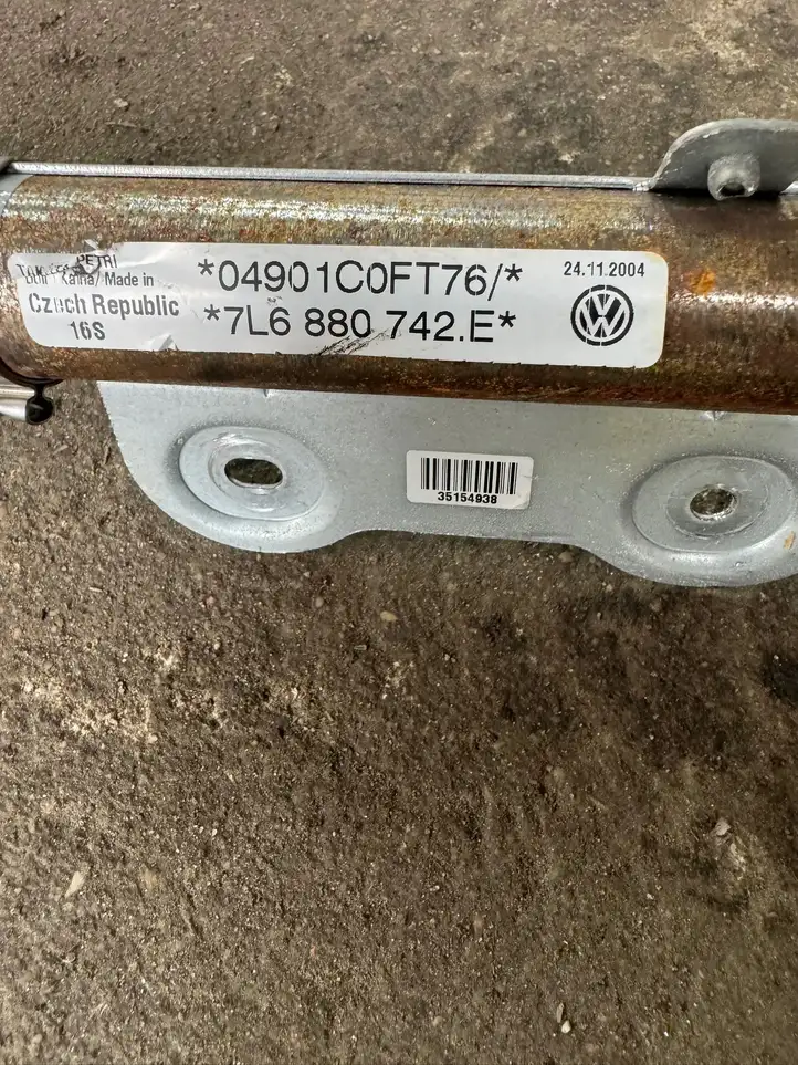 Volkswagen Touareg I (2002 - 2010) 7L6880742E Боковая подушка безопасности шторка — фото 3