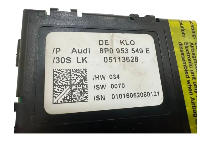 Audi A3/S3 8P (2004 - 2008) 8P0953549E Датчик угла поворота руля — фото 6