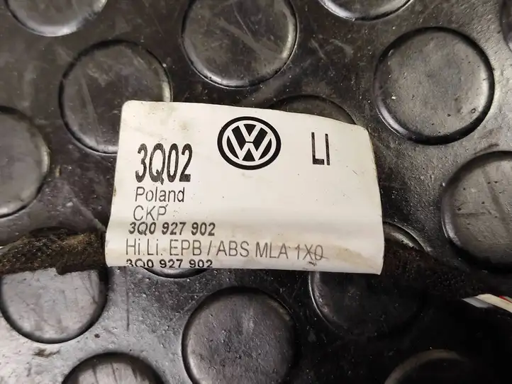 Volkswagen PASSAT B8 (2015 - ) 3Q0927902 Проводка заднего датчика ABS — фото 5