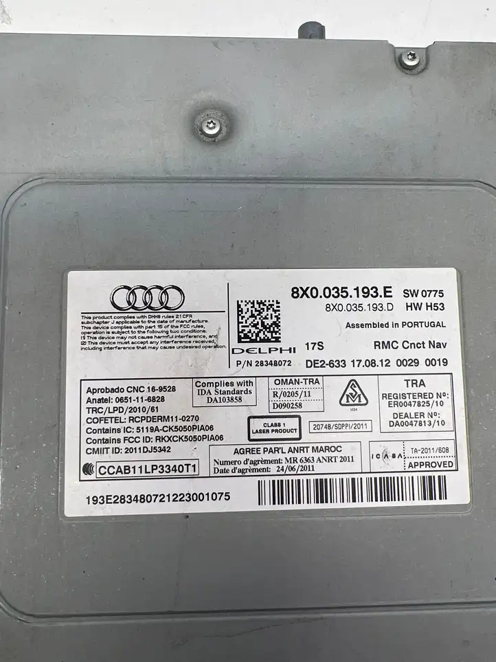 Audi A1 (2010 - 2014) 8X0035193E Магнитола / мультимедийная система — фото 2