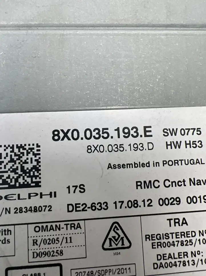 Audi A1 (2010 - 2014) 8X0035193E Магнитола / мультимедийная система — фото 5