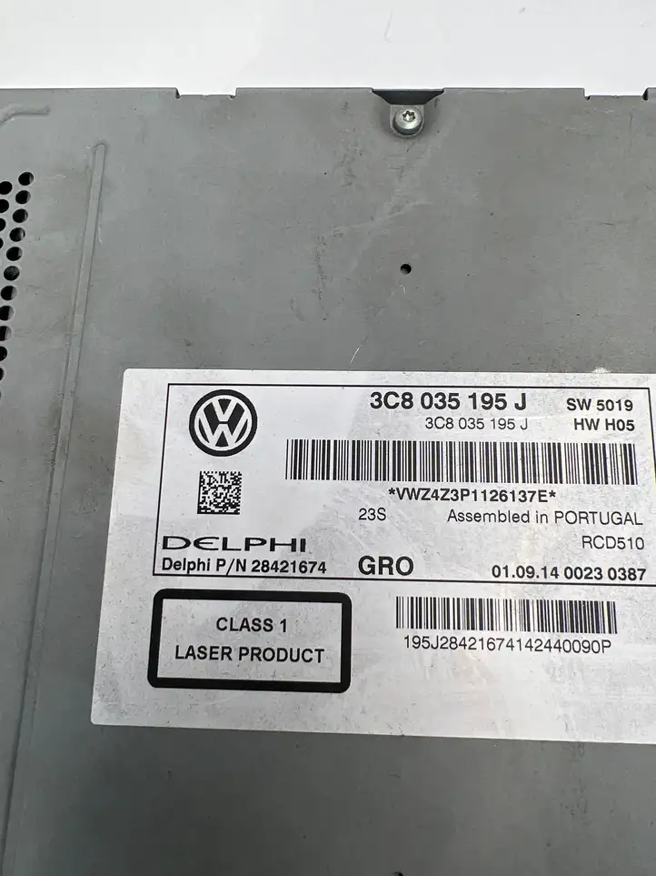 Volkswagen PASSAT B6 (2005 - 2010) 3C8035195 Магнитола / мультимедийная система — фото 3
