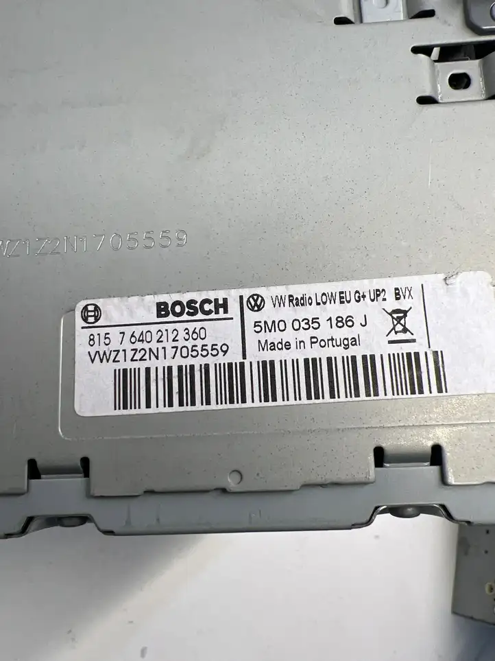 Volkswagen Polo V 6R (2009 - 2015) 5M0035186J Магнитола / мультимедийная система — фото 4