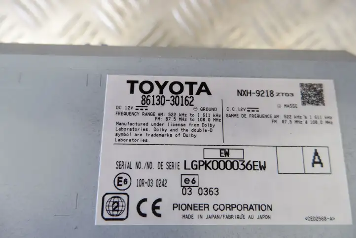 Lexus GS250 300 350 300h 450h (2011 - 2015) 8613030162 Магнитола / мультимедийная система — фото 2