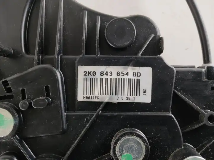 Volkswagen Caddy (2010 - 2015) 2K0843654BD Замок раздвижной двери — фото 2