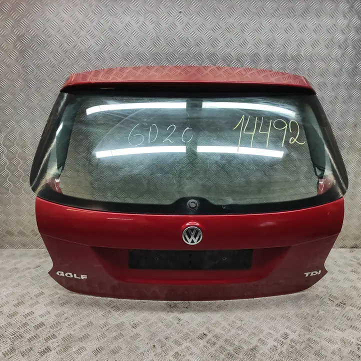 Volkswagen Golf VI (2009 - 2013) 1K9827025B Крышка багажника — фото 1