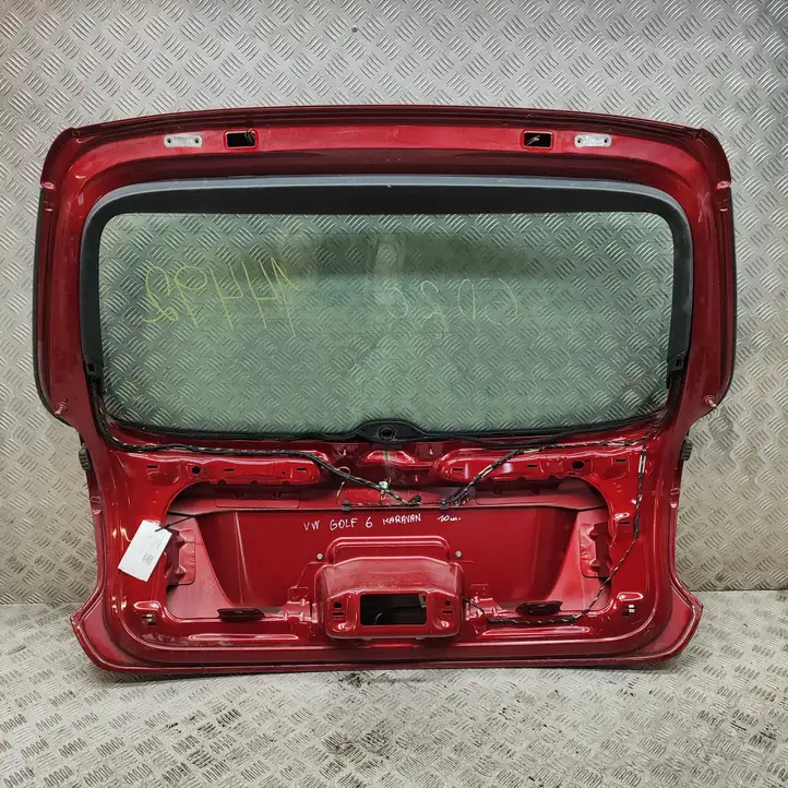 Volkswagen Golf VI (2009 - 2013) 1K9827025B Крышка багажника — фото 3
