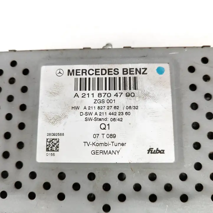 Mercedes-Benz GL X164 (2006 - 2012) A2118704790 Блок Hi-Fi аудиосистемы — фото 7