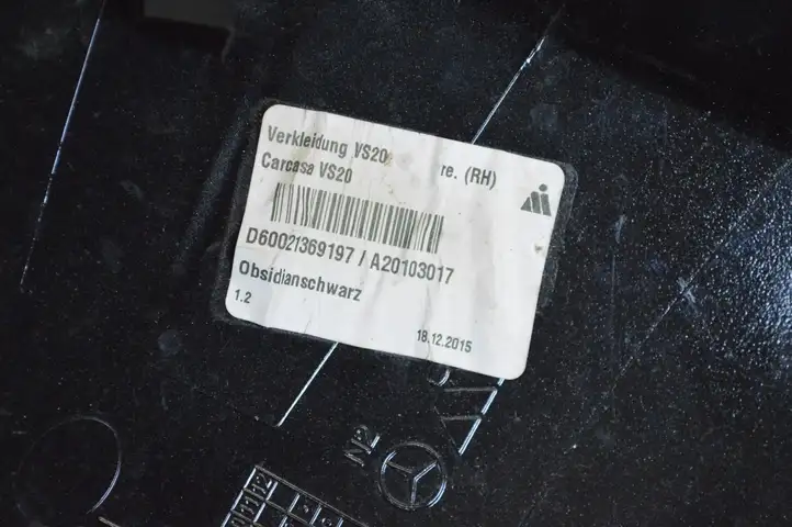 Mercedes-Benz Vito W447 (2014 - ) A20103017 Пластиковая отделка зеркала — фото 6