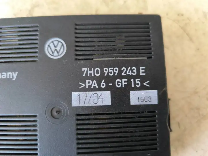 Volkswagen Multivan T5 (2003 - 2015) 7H0959243E Блок управления раздвижными дверями (ECU) — фото 6