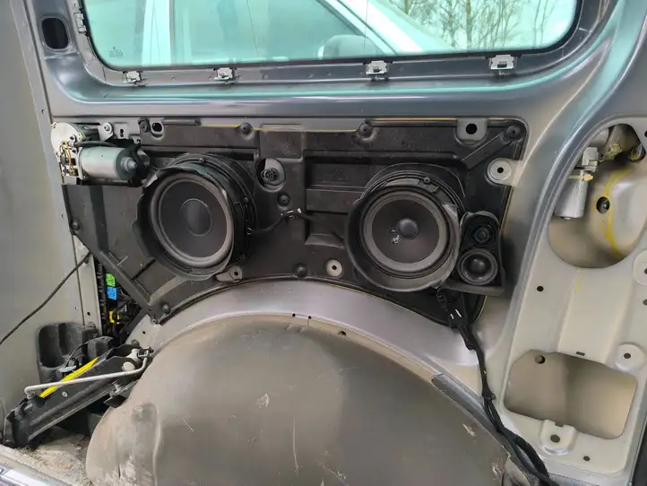 Volkswagen Multivan T5 (2003 - 2015) 7H0035241C Динамики задних дверей — фото 8