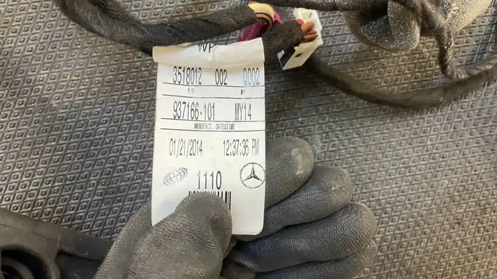 Mercedes-Benz ML W166 (2012 - 2017) A0009824509 Проводка передней двери — фото 7
