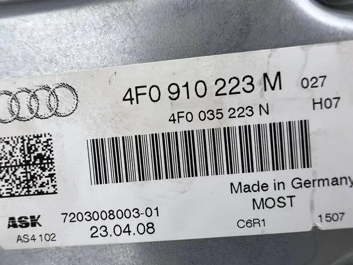 Audi A6 S6 C6 4F (2004 - 2008) 4F0910223M Усилитель звука — фото 3
