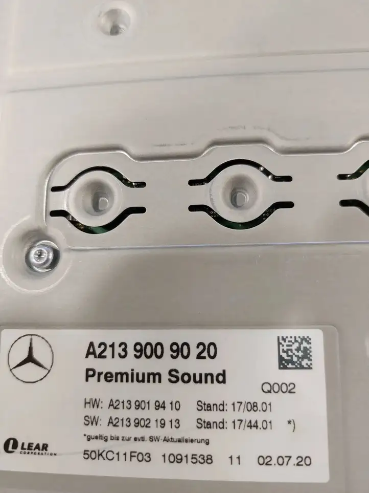Mercedes-Benz C W205 (2014 - 2021) A2139009020 Комплект аудиосистемы — фото 4