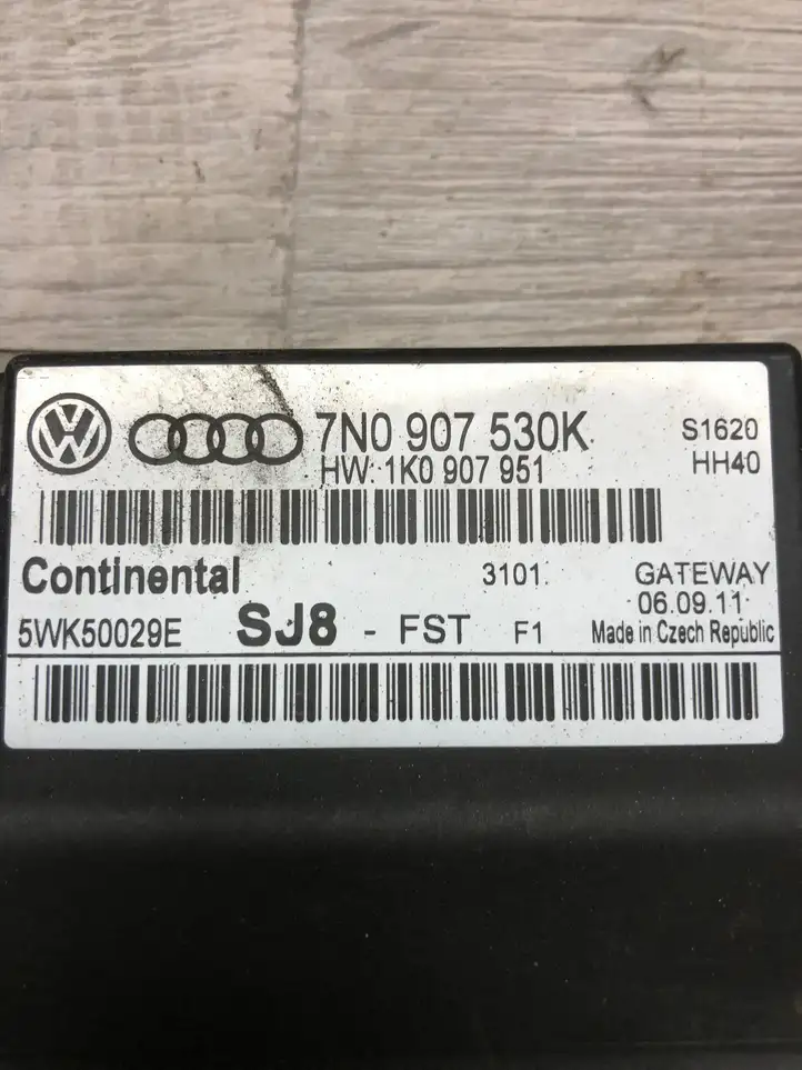 Volkswagen PASSAT B7 (2011 - 2014) 7N0907530K Модуль Gateway — фото 3