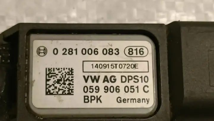Volkswagen PASSAT B7 (2011 - 2014) 059906051C Датчик давления выхлопных газов — фото 4