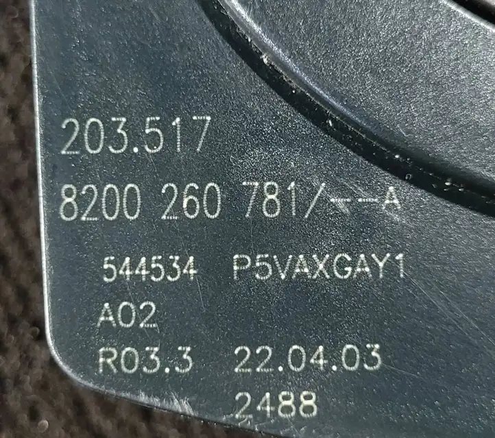Renault Espace IV (2002 - 2006) 8200260781 Датчик угла поворота руля — фото 4