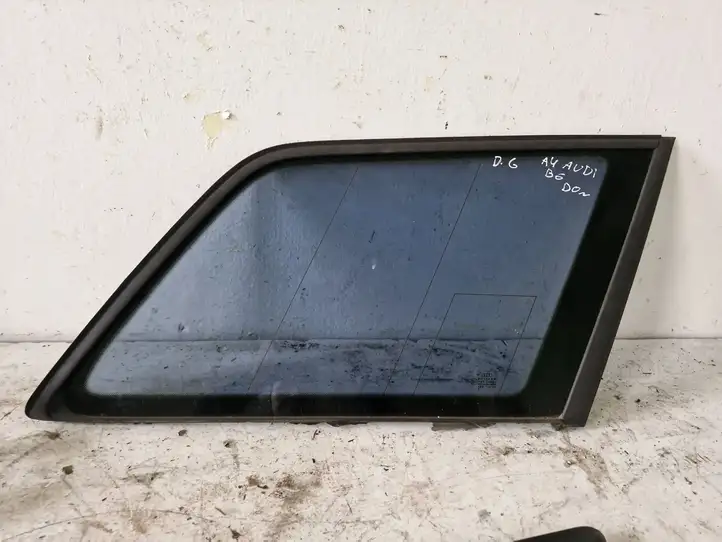 Audi A4 S4 B6 8E 8H (2000 - 2006) 4390AS2M30A Заднее боковое стекло — фото 1