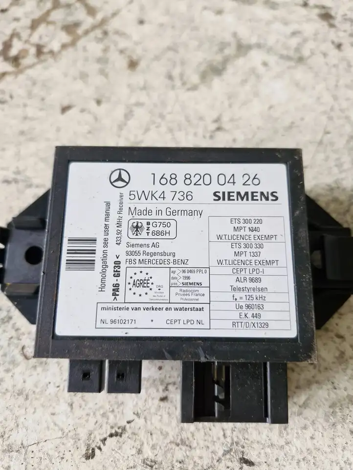 Mercedes-Benz A W168 (1997 - 2004) 1688200426 Блок иммобилайзера — фото 2