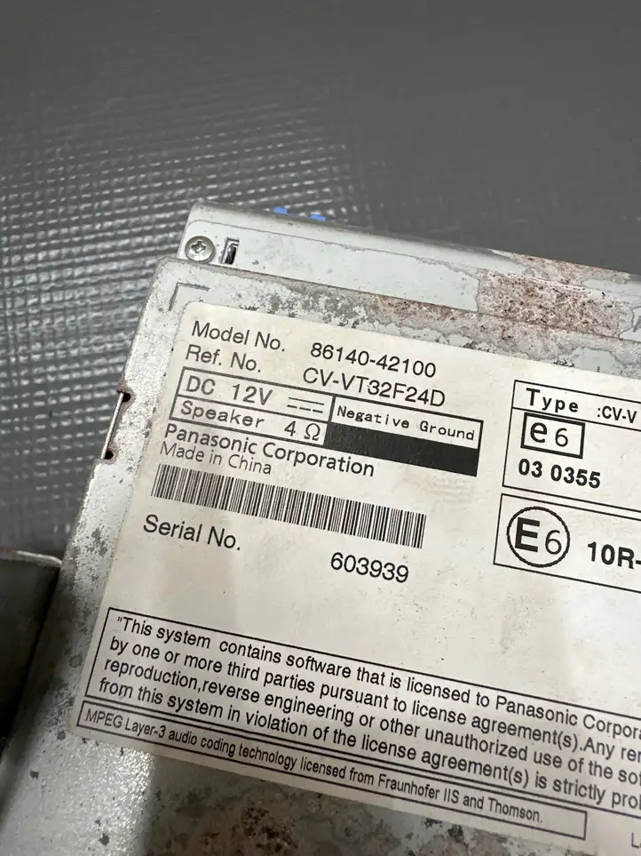 Toyota RAV 4 (XA40) (2012 - 2018) 8614042100 Магнитола / мультимедийная система — фото 4