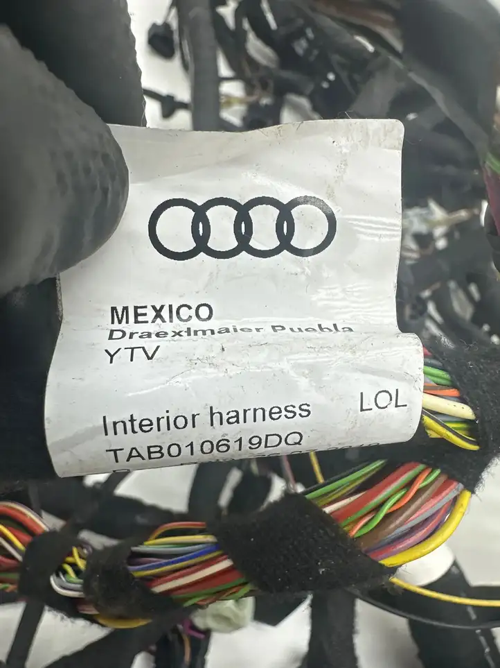 Audi Q5 SQ5 (2017 - ) Левый жгут проводов салона — фото 6
