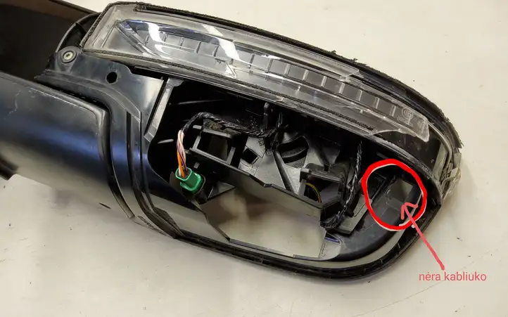 Nissan Qashqai (2013 - 2017) Боковое зеркало с электроприводом — фото 6