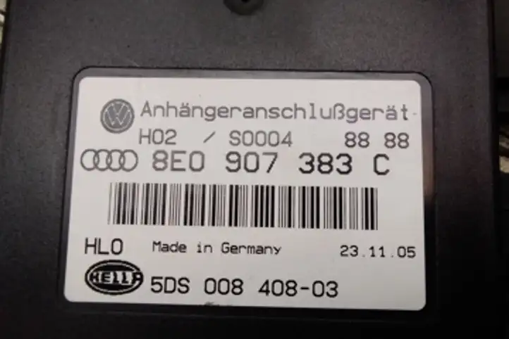 Volkswagen Touareg I (2002 - 2010) 8E0907383C Модуль комфорта — фото 2