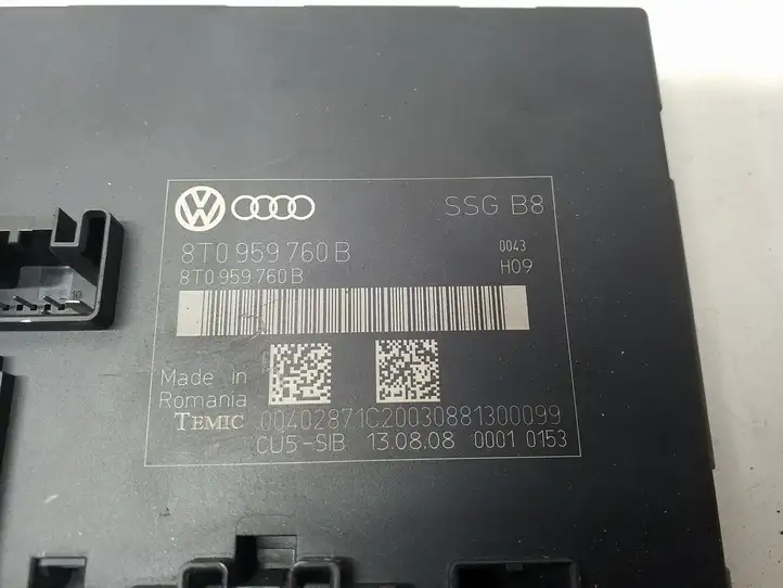 Audi A5 8T 8F (2007 - 2011) 8T0959760B Блок управления сиденьем — фото 4