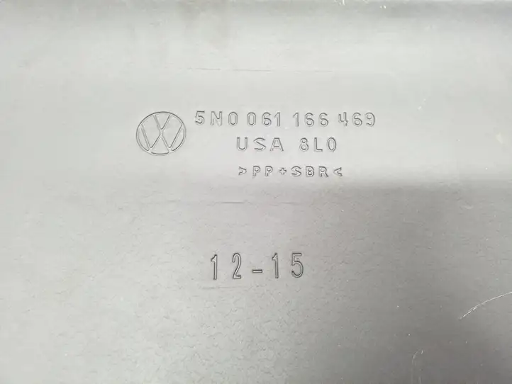 Volkswagen Tiguan (2011 - 2016) 5N0061166 Резиновый коврик багажника — фото 3