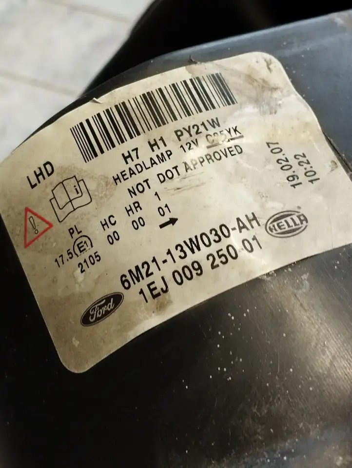 Ford S-MAX (2006 - 2010) 6M2113W030AH Передняя фара — фото 8