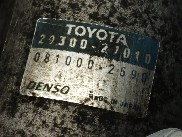 Toyota Corolla Verso E121 (2001 - 2004) 2930027010 Вакуумный насос — фото 5