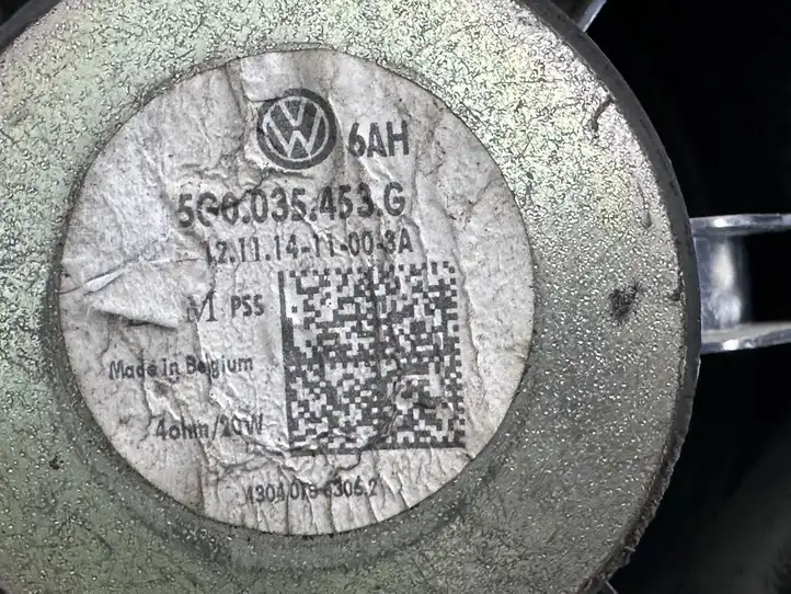 Volkswagen Golf VII (2013 - 2019) 5G0035453G Динамики задних дверей — фото 2