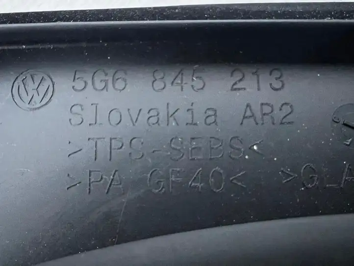 Volkswagen Golf VII (2013 - 2019) 5G6845213 Форточка двери — фото 2