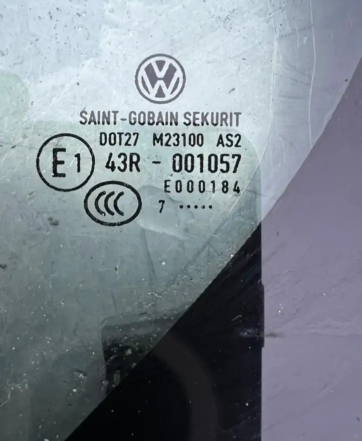 Volkswagen Golf VII (2013 - 2019) 5G6845213 Форточка двери — фото 3