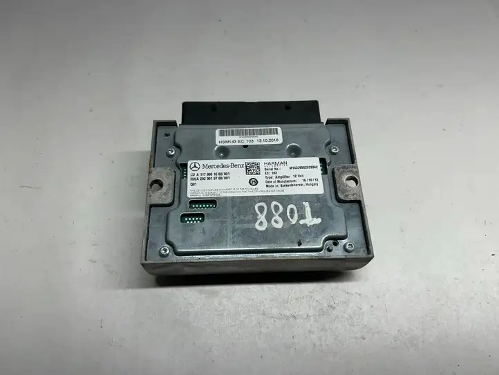 Mercedes-Benz CLA C117,X117,W117 (2013 - 2019) A1179001602 Блок Hi-Fi аудиосистемы — фото 7